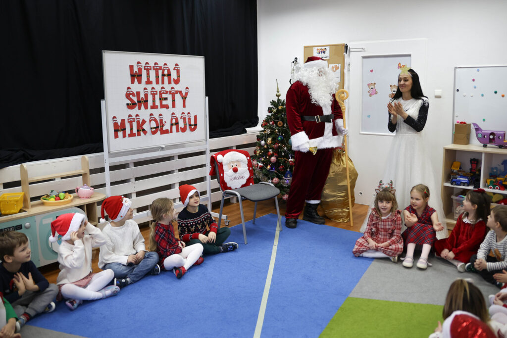 Odwiedziny Mikołaja w grupach