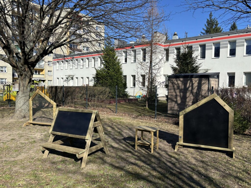 drewniane elementy Outdoorowego Placu Zabaw